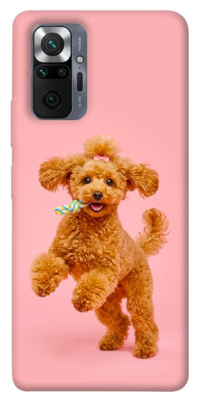Чехол itsPrint Happy poodle для Xiaomi Redmi Note 10 Pro, песики, купить оптом с доставкой