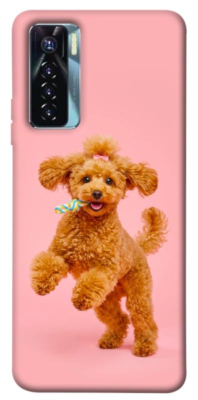 Чохол itsPrint Happy poodle для TECNO Camon 17 Pro, песики, купити оптом з доставкою