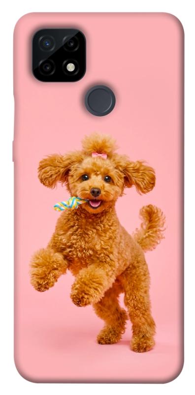 Чехол itsPrint Happy poodle для Realme C21, песики, купить оптом с доставкой
