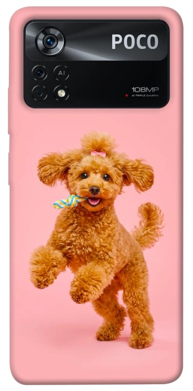 Чохол itsPrint Happy poodle для Xiaomi Poco X4 Pro 5G, песики, купити оптом з доставкою