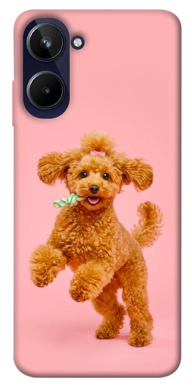 Чехол itsPrint Happy poodle для Realme 10 4G, песики, купить оптом с доставкой