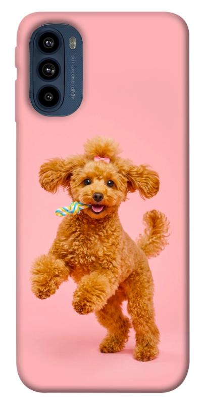 Чехол itsPrint Happy poodle для Motorola Moto G41, песики, купить оптом с доставкой