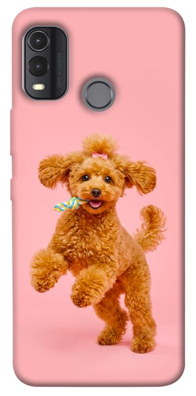 Чохол itsPrint Happy poodle для Nokia G11 Plus, песики, купити оптом з доставкою