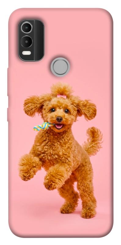 Чохол itsPrint Happy poodle для Nokia C21 Plus, песики, купити оптом з доставкою