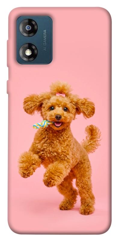 Чохол itsPrint Happy poodle для Motorola Moto E13, песики, купити оптом з доставкою