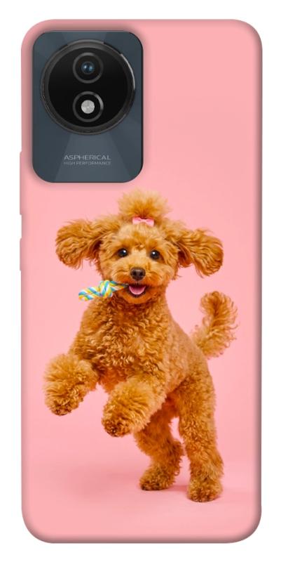 Чохол itsPrint Happy poodle для Vivo Y02, песики, купити оптом з доставкою