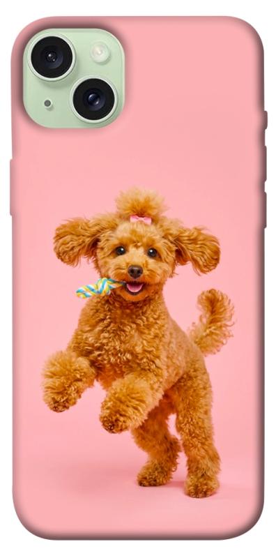 Чохол itsPrint Happy poodle для Apple iPhone 15 Plus (6.7"), песики, купити оптом з доставкою