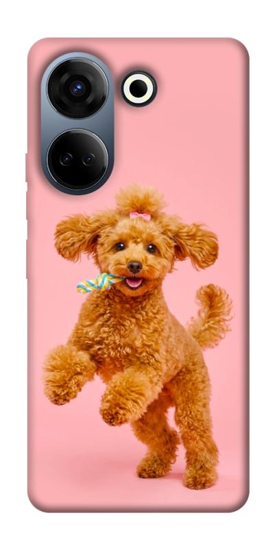 Чохол itsPrint Happy poodle для TECNO Camon 20 Pro (CK7n), песики, купити оптом з доставкою