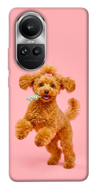 Чохол itsPrint Happy poodle для Oppo Reno 10, песики, купити оптом з доставкою