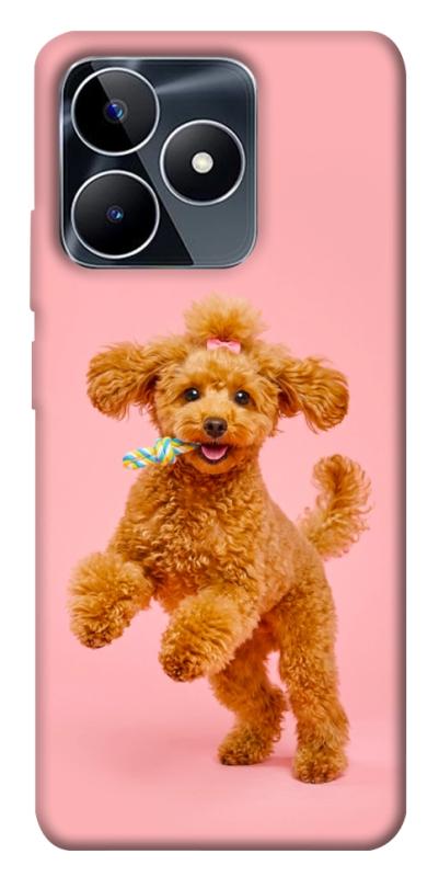 Чохол itsPrint Happy poodle для Realme C53, песики, купити оптом з доставкою