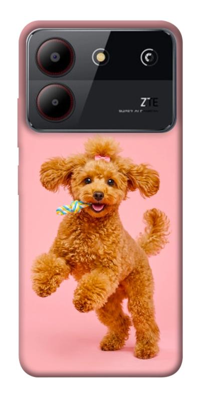 Чохол itsPrint Happy poodle для ZTE Blade A54 4G, песики, купити оптом з доставкою