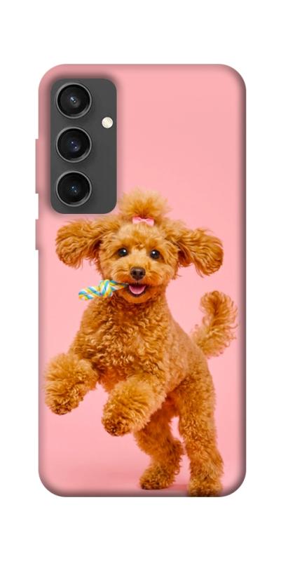 Чохол itsPrint Happy poodle для Samsung Galaxy S24 FE, песики, купити оптом з доставкою