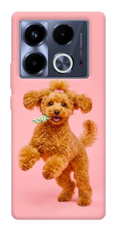 Чохол itsPrint Happy poodle для Infinix Note 40 4G, песики, купити оптом з доставкою