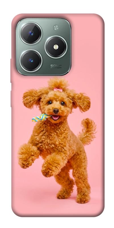 Чехол itsPrint Happy poodle для Realme C61 4G, песики, купить оптом с доставкой