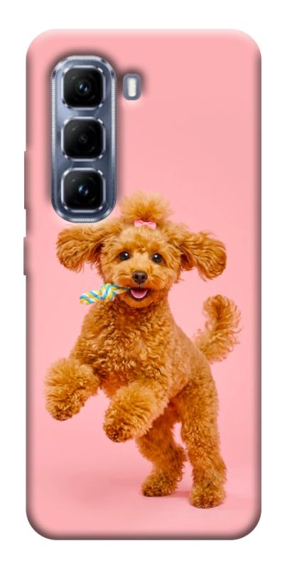 Чохол itsPrint Happy poodle для Infinix Hot 50 Pro, песики, купити оптом з доставкою