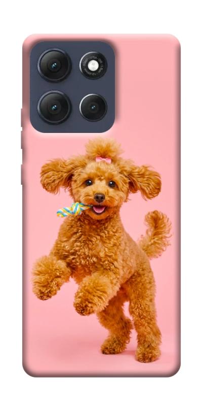 Чехол itsPrint Happy poodle для Motorola Moto G86 Power, песики, купить оптом с доставкой