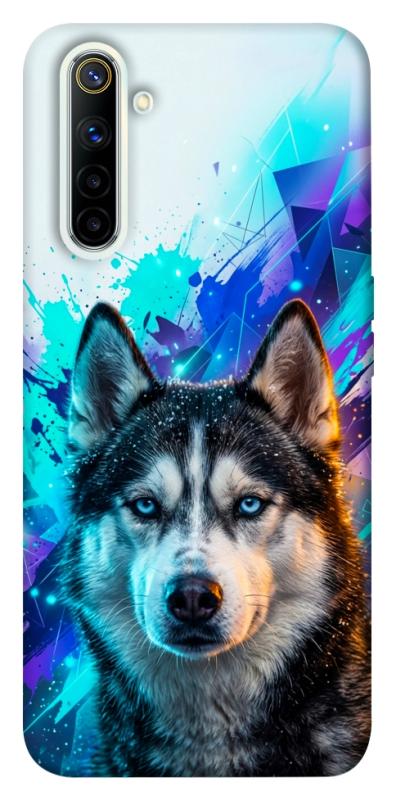 Чехол itsPrint Husky magic для Realme 6, песики, купить оптом с доставкой