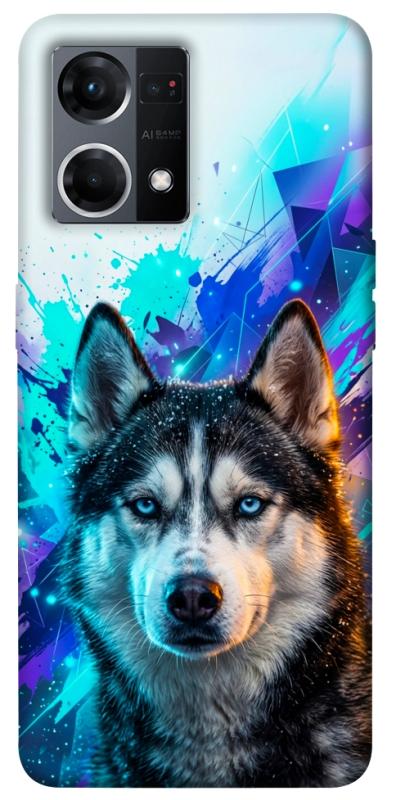 Чохол itsPrint Husky magic для Oppo Reno 7 4G, песики, купити оптом з доставкою