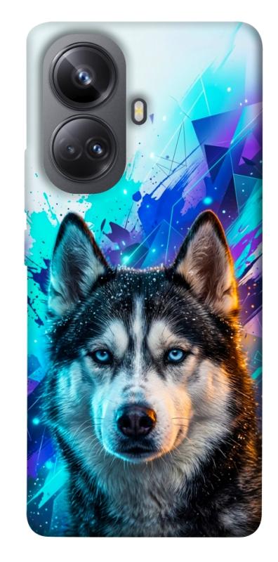 Чехол itsPrint Husky magic для Realme 10 Pro+, песики, купить оптом с доставкой
