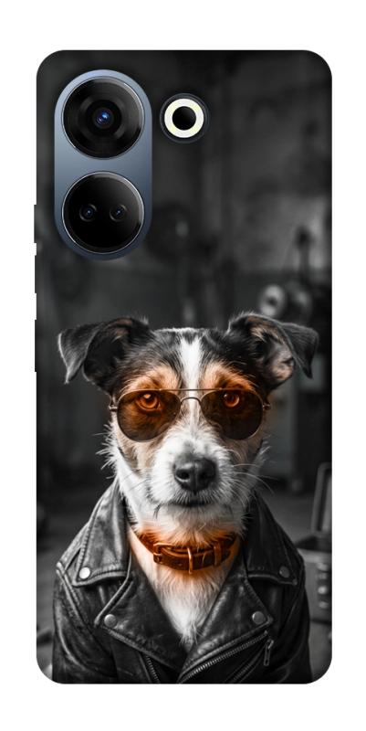 Чохол itsPrint Jack rassel для TECNO Camon 20 Pro (CK7n), песики, купити оптом з доставкою