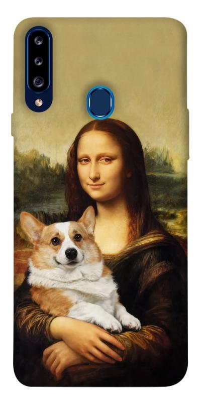 Чехол itsPrint Mona corgi для Samsung Galaxy A20s, песики, купить оптом с доставкой