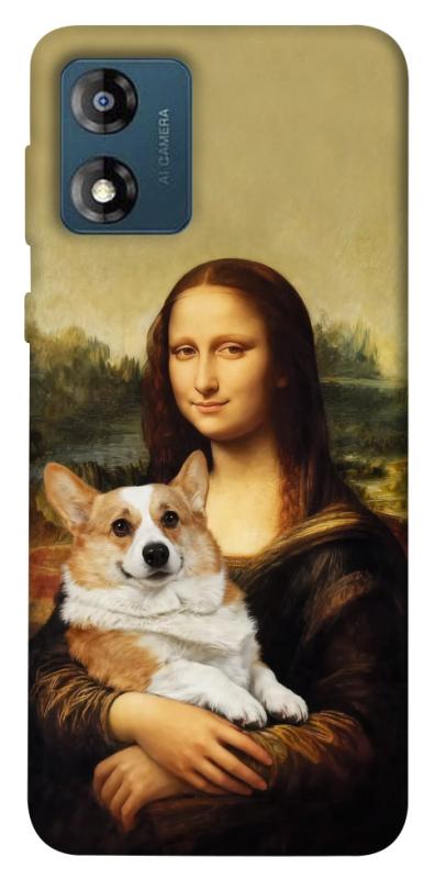 Чохол itsPrint Mona corgi для Motorola Moto E13, песики, купити оптом з доставкою