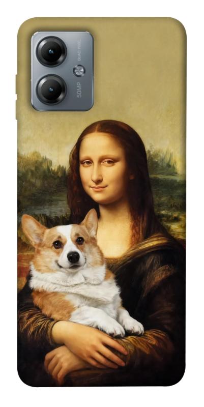 Чохол itsPrint Mona corgi для Motorola Moto G14, песики, купити оптом з доставкою