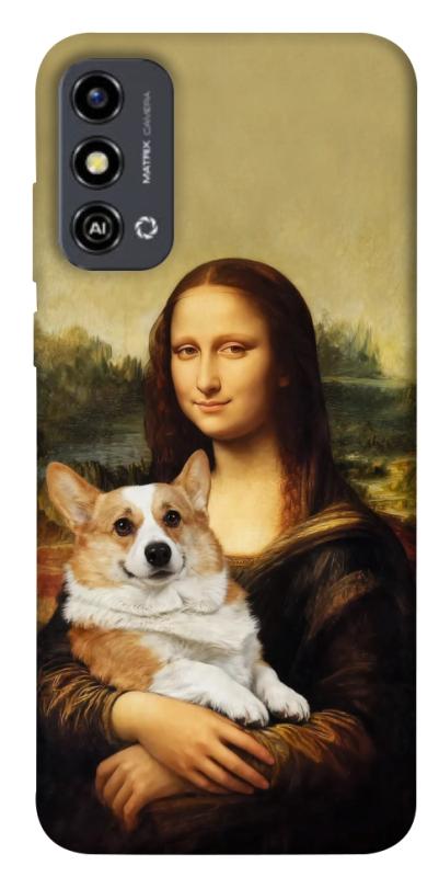 Чохол itsPrint Mona corgi для ZTE Blade A53, песики, купити оптом з доставкою