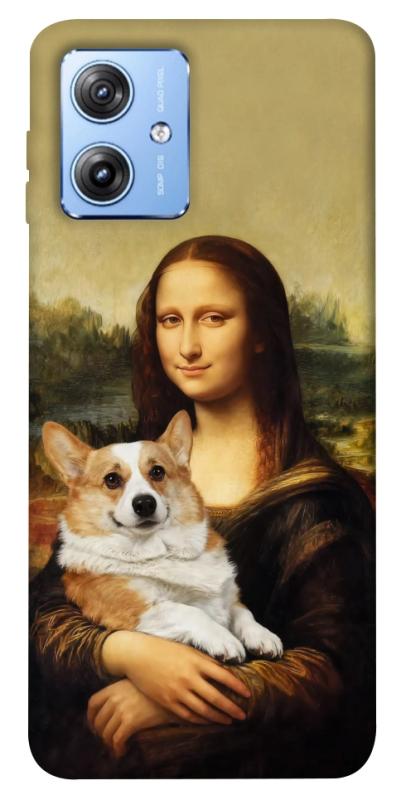 Чехол itsPrint Mona corgi для Motorola Moto G84, песики, купить оптом с доставкой