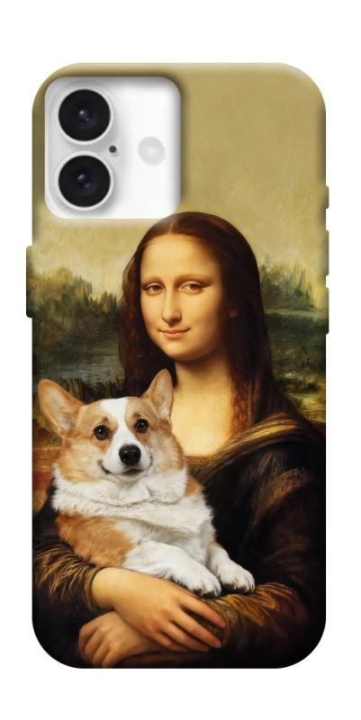 Чехол itsPrint Mona corgi для Apple iPhone 16 (6.1"), песики, купить оптом с доставкой