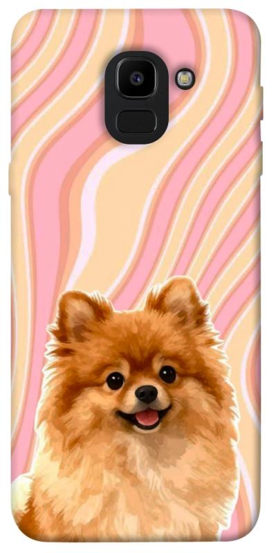 Чохол itsPrint Pastel spitz для Samsung J600F Galaxy J6 (2018), песики, купити оптом з доставкою