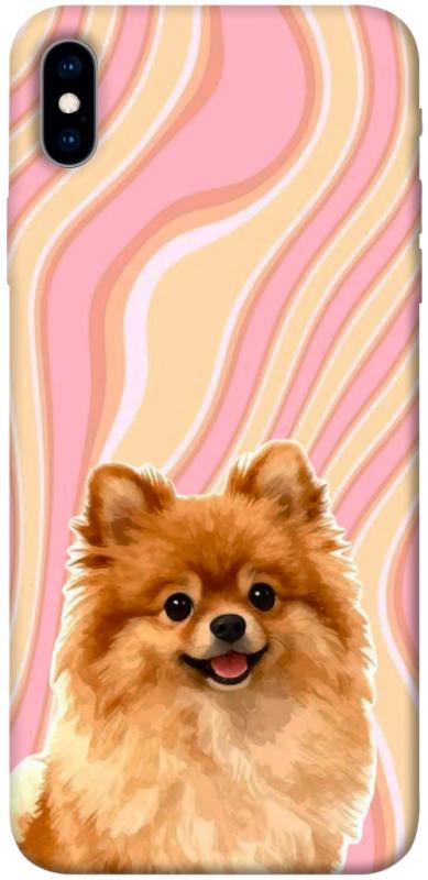Чехол itsPrint Pastel spitz для Apple iPhone XS Max (6.5"), песики, купить оптом с доставкой