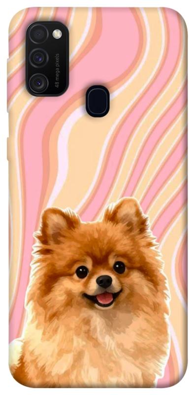 Чехол itsPrint Pastel spitz для Samsung Galaxy M30s / M21, песики, купить оптом с доставкой