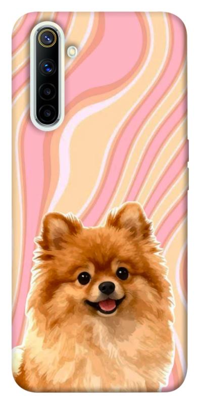Чехол itsPrint Pastel spitz для Realme 6, песики, купить оптом с доставкой