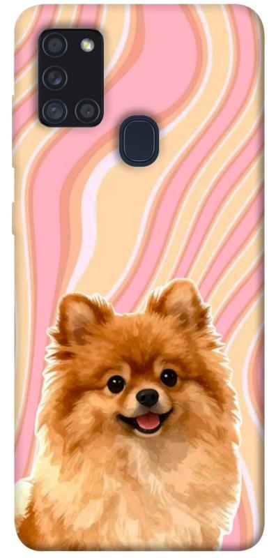 Чехол itsPrint Pastel spitz для Samsung Galaxy A21s, песики, купить оптом с доставкой