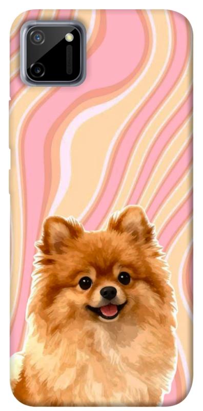 Чехол itsPrint Pastel spitz для Realme C11, песики, купить оптом с доставкой