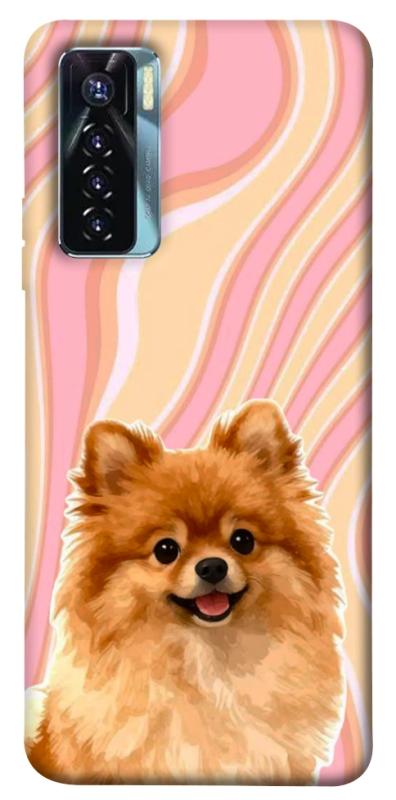 Чехол itsPrint Pastel spitz для TECNO Camon 17 Pro, песики, купить оптом с доставкой