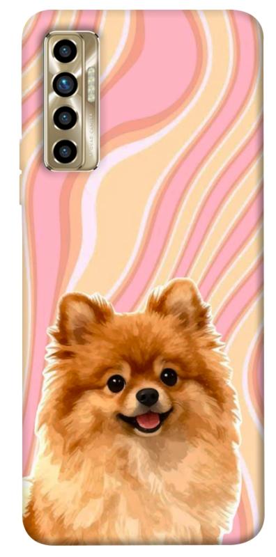 Чохол itsPrint Pastel spitz для TECNO Camon 17P, песики, купити оптом з доставкою