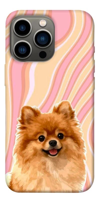 Чехол itsPrint Pastel spitz для Apple iPhone 13 Pro (6.1"), песики, купить оптом с доставкой