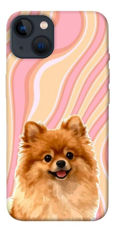 Чехол itsPrint Pastel spitz для Apple iPhone 13 (6.1"), песики, купить оптом с доставкой