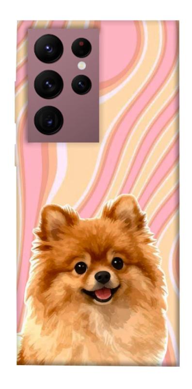 Чехол itsPrint Pastel spitz для Samsung Galaxy S22 Ultra, песики, купить оптом с доставкой