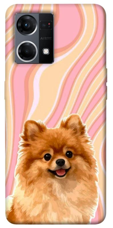 Чохол itsPrint Pastel spitz для Oppo Reno 7 4G, песики, купити оптом з доставкою
