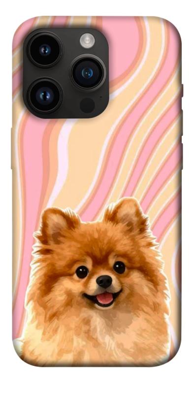 Чохол itsPrint Pastel spitz для Apple iPhone 14 Pro (6.1"), песики, купити оптом з доставкою