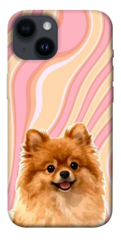 Чохол itsPrint Pastel spitz для Apple iPhone 14 (6.1"), песики, купити оптом з доставкою