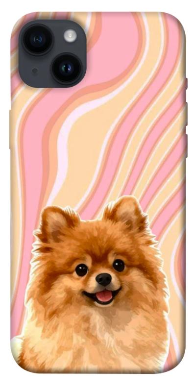 Чехол itsPrint Pastel spitz для Apple iPhone 14 Plus (6.7"), песики, купить оптом с доставкой