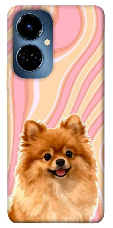 Чехол itsPrint Pastel spitz для TECNO Camon 19 (CI6n) / 19 Pro (CI8n), песики, купить оптом с доставкой
