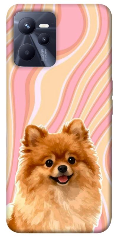 Чехол itsPrint Pastel spitz для Realme C35, песики, купить оптом с доставкой