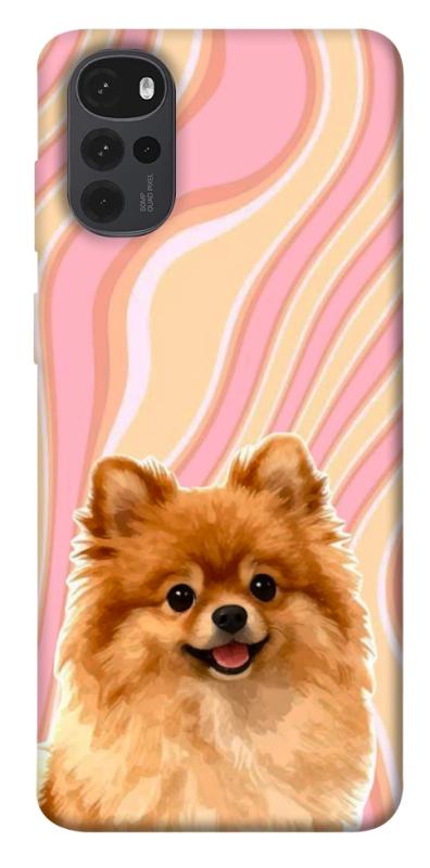 Чохол itsPrint Pastel spitz для Motorola Moto G22, песики, купити оптом з доставкою