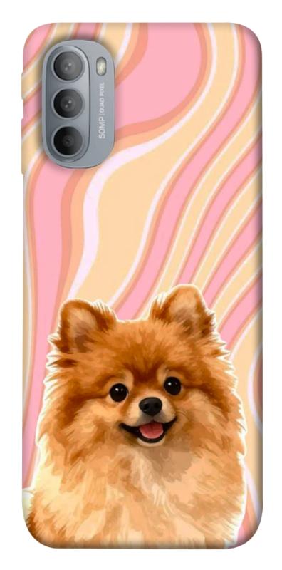 Чохол itsPrint Pastel spitz для Motorola Moto G31, песики, купити оптом з доставкою