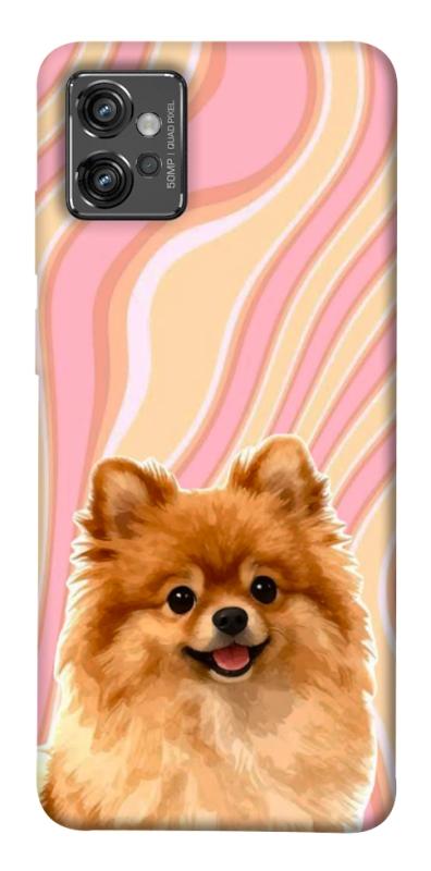 Чохол itsPrint Pastel spitz для Motorola Moto G32, песики, купити оптом з доставкою